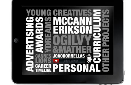 Portfolio iPad app