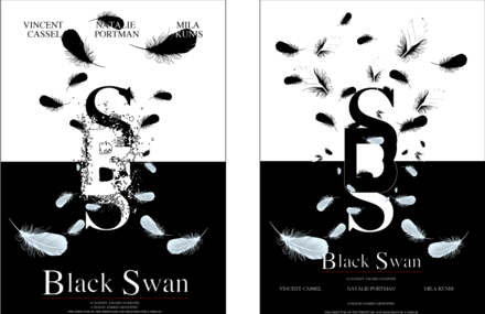 Affiches de film revisités par Cabarey