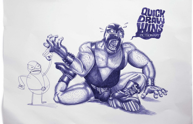 Pictionary – Quick Draw wins