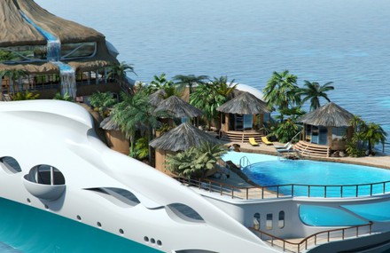 Tropical Island Yacht