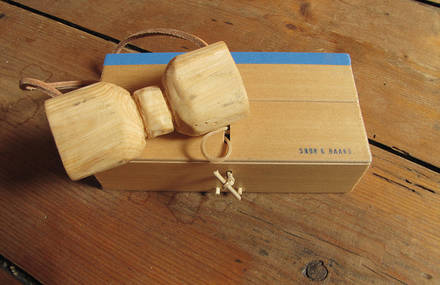 Wooden Bow Tie