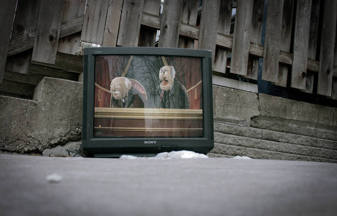 Abandoned Televisions