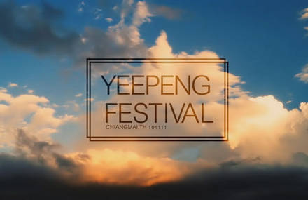YEEPENG FESTIVAL IN CHIANGMAI