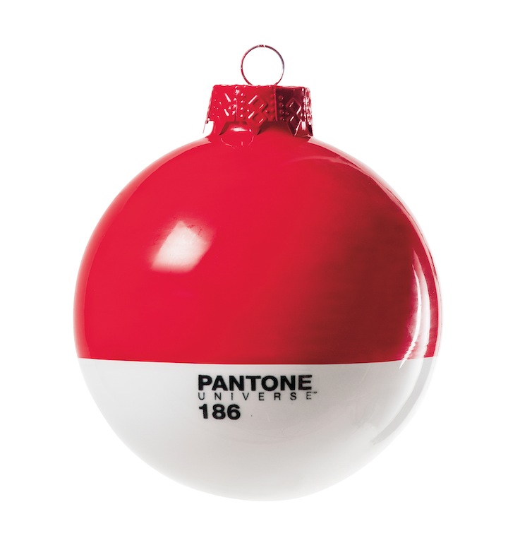 Pantone Xmas ball 186