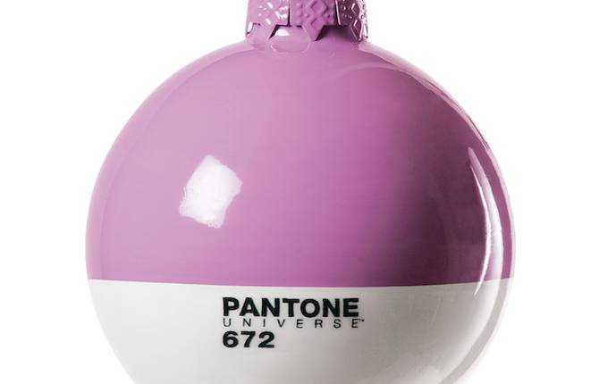 Pantone Christmas Balls