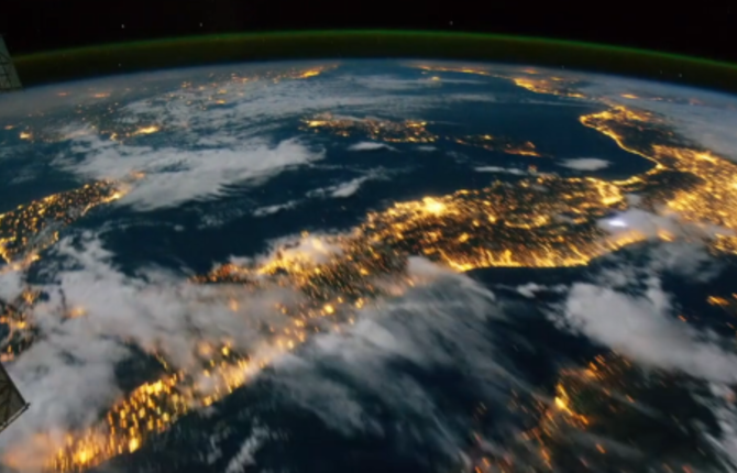 Time Lapse View from Space