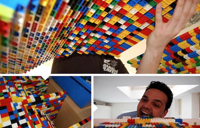 Lego Wall Divider