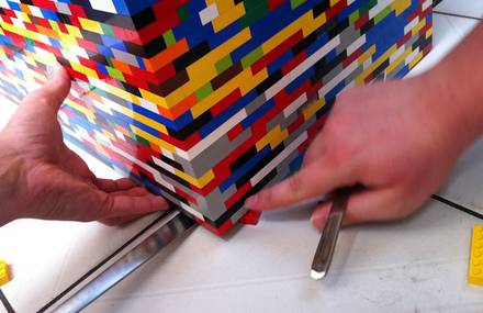 Lego Wall Divider