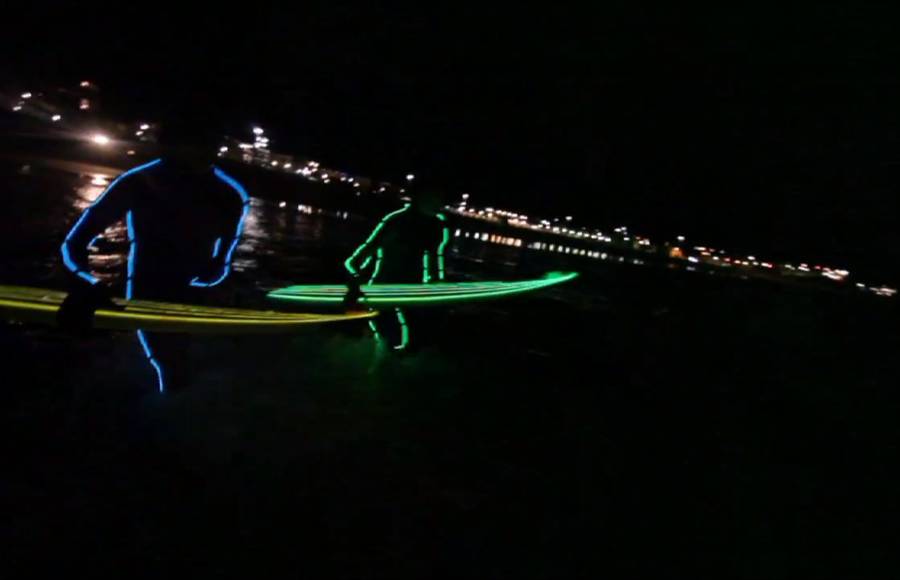 Neon Night Surfing