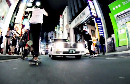 Skating in the Streets of Tokyo