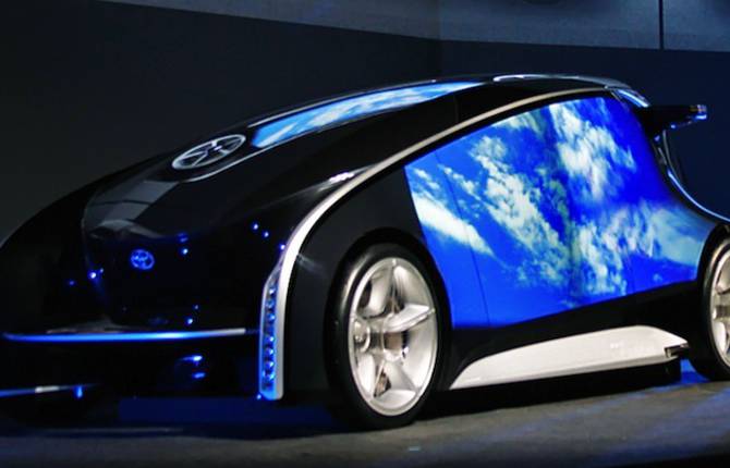 Toyota Futuristic Car