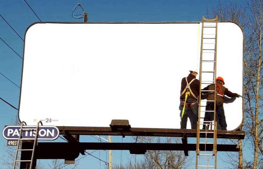 McDonald&rsquo;s Reflective Billboard