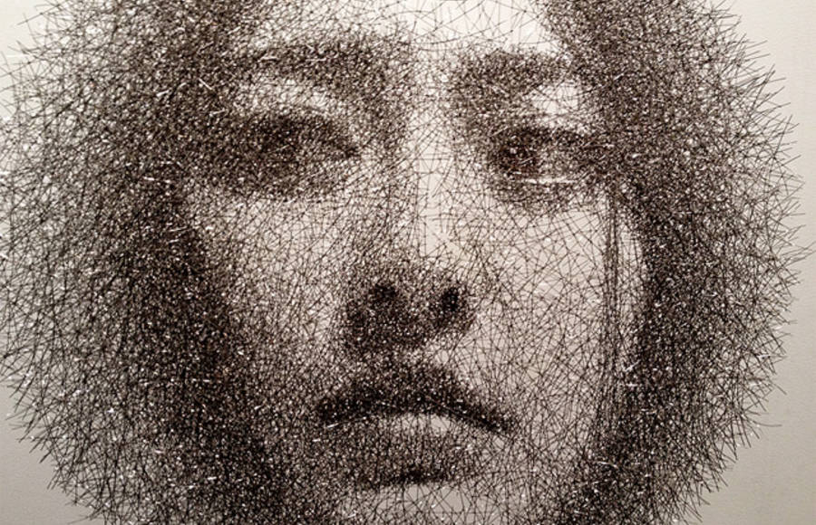 Wire Mesh Portraits