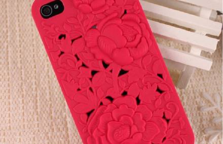 3D iPhone 4 Red Case – slickfans.com
