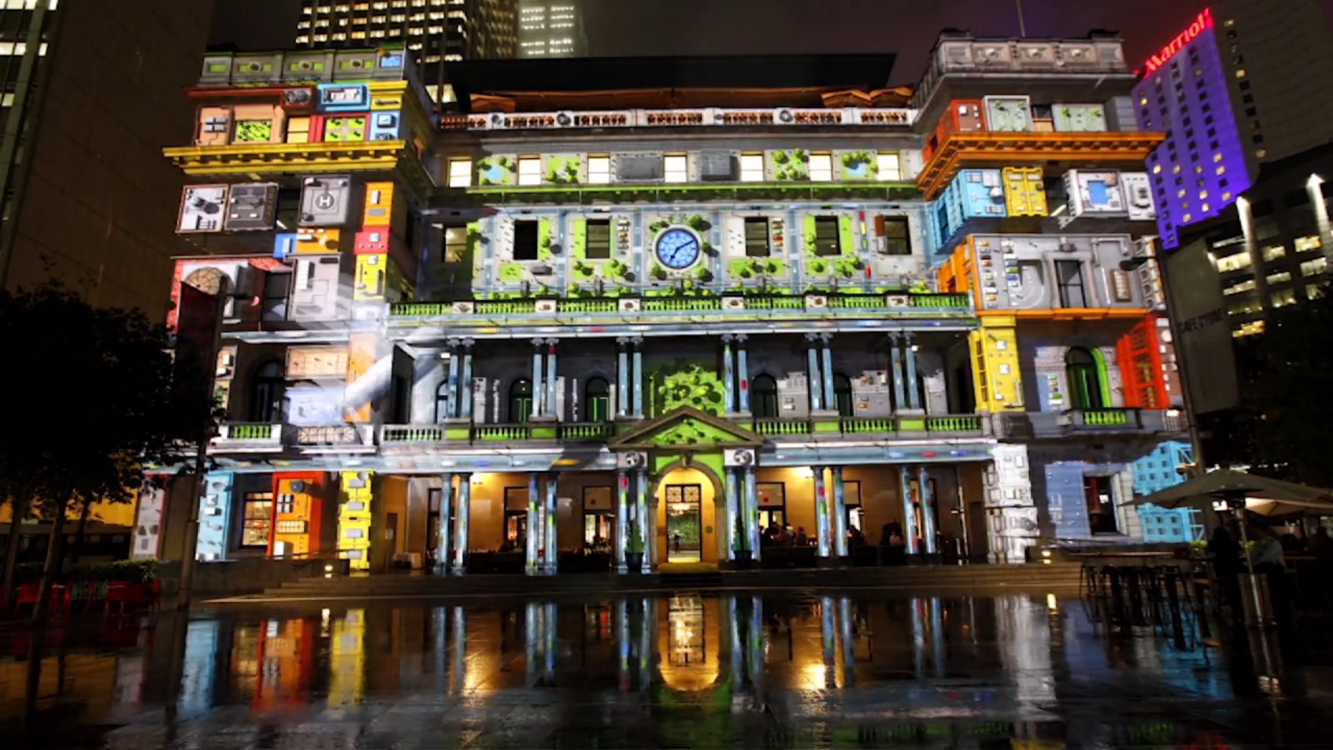 Vivid Sydney 3D Mapping11