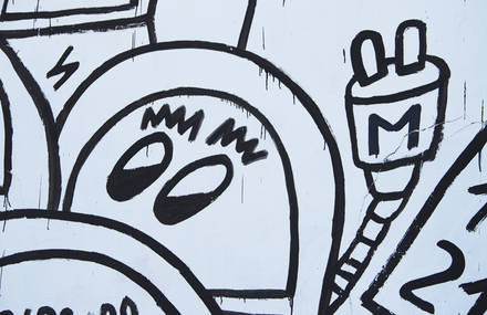Graffiti Mural for 15M, the spanish revolution