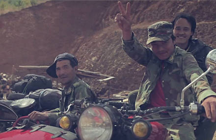 Sidecar Motorbike expedition in China