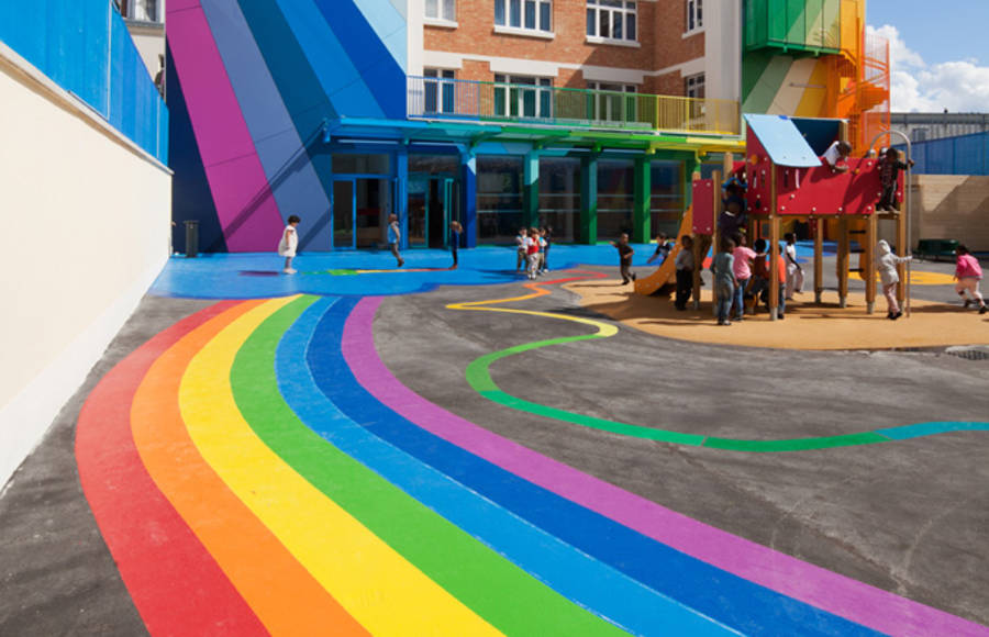Colorful French School
