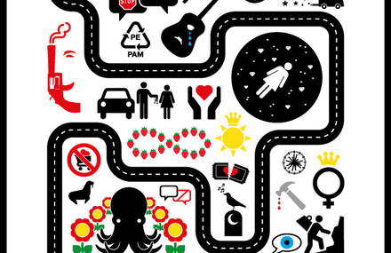 Pictogram Rock Posters