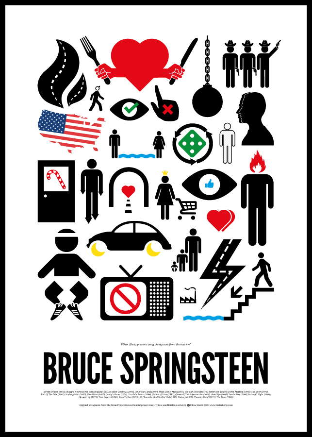 Pictogram Rock Posters 8