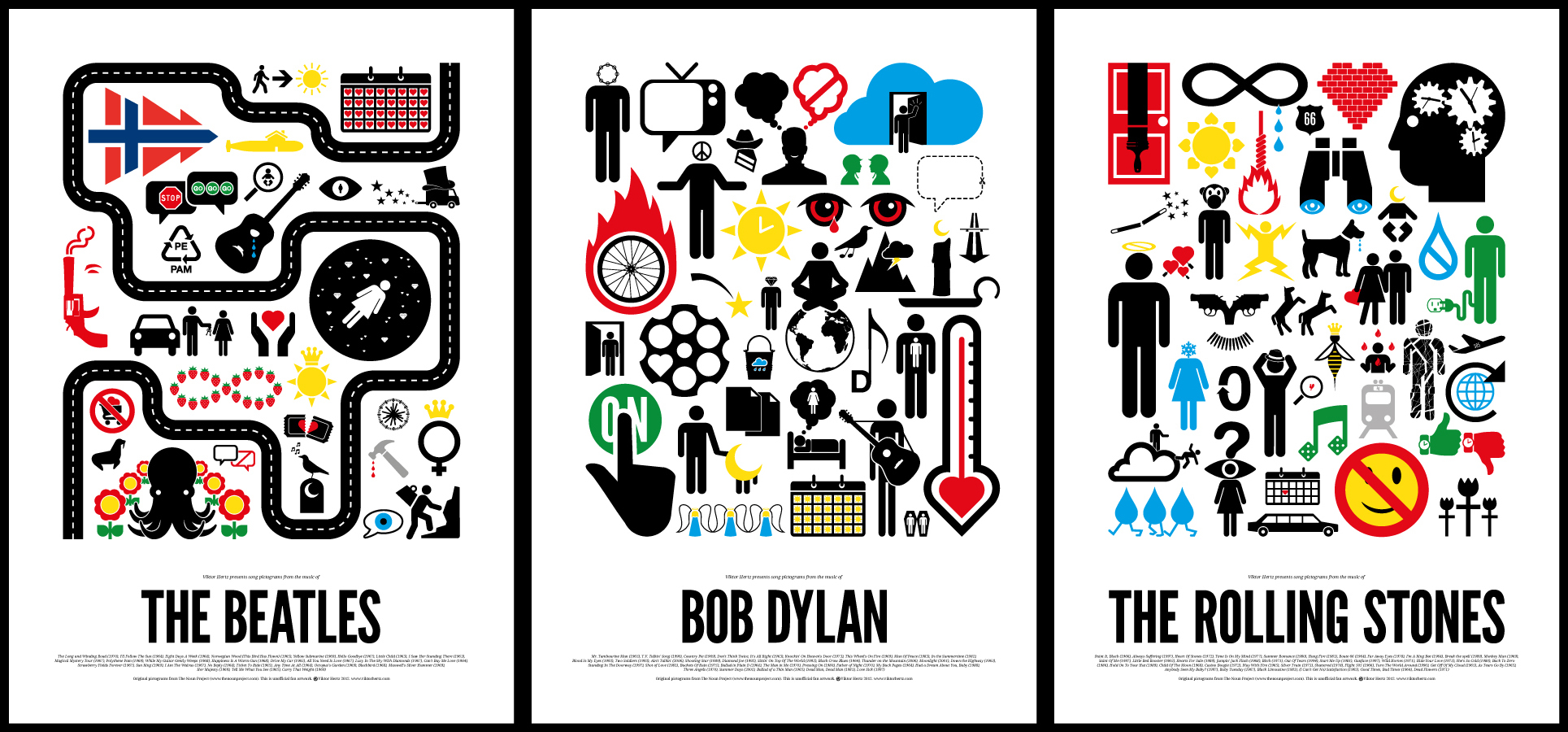 Pictogram Rock Posters 9