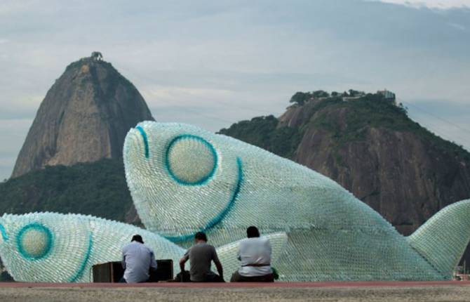 Giant Fish Sculptures