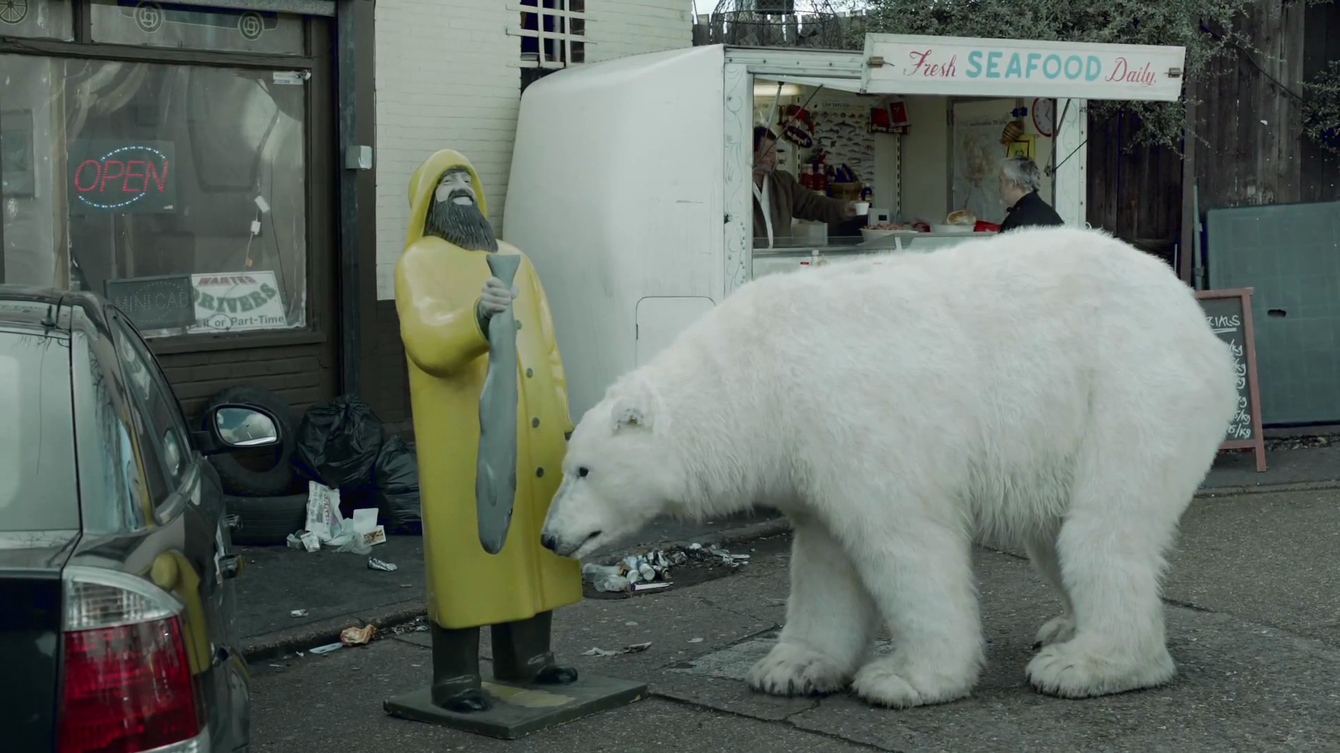 Greenpeace - Homeless Polar Bear7