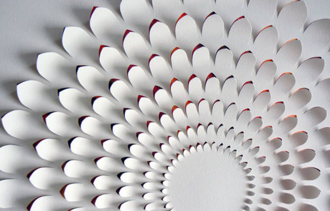 Hand Cut Paper Art
