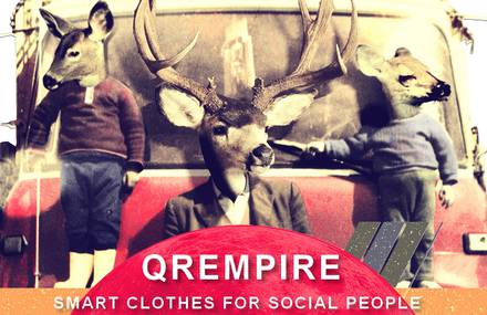 QR EMPIRE : Une nouvelle façon de communiquer avec son T-shirt