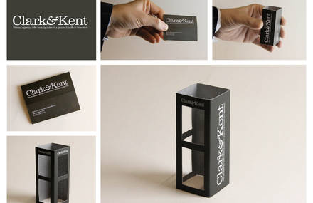 Clark&Kent: Phone Booth Business Card