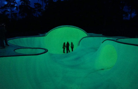 Glow In The Dark Skatepark