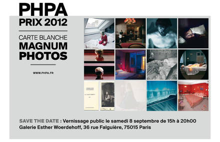 Prix Photographique PHPA : vernissage le 8 septembre 2012