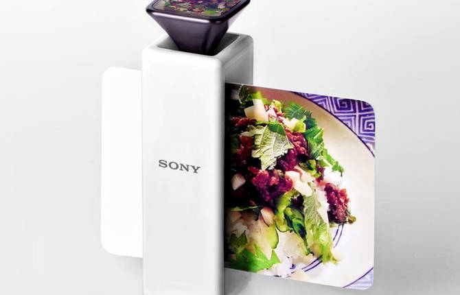 Sony Scent Capturing Postcard