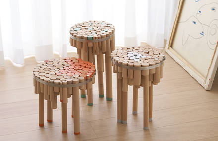 chopped table