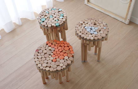 chopped table