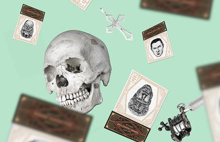 Horror characters – temporary tattoos