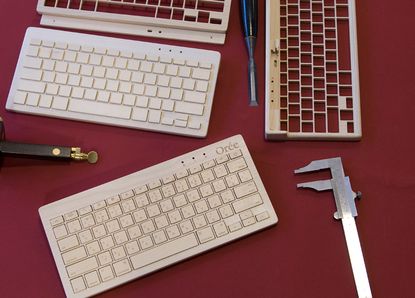 Wooden Keyboard4