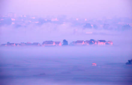 It is not pollution but fog