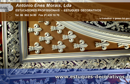 António Enes Morais, Lda – Estuques e Gessos Decorativos