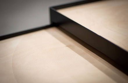 Etched Tables by Jonathan DORTHE for Atelier-D