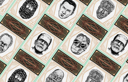 Horror characters – temporary tattoos