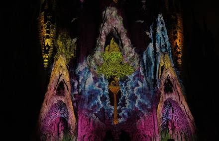Spectacle multimédia sur la Sagrada Familia