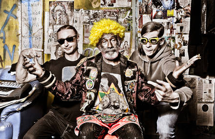 Lee Scratch Perry meet ERM : The Photo Session.