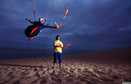 Paragliding Circus