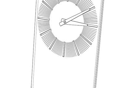 Standing Clock by Jonathan DORTHE for Atelier-D