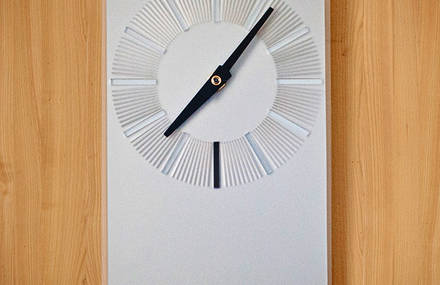 Standing Clock by Jonathan DORTHE for Atelier-D
