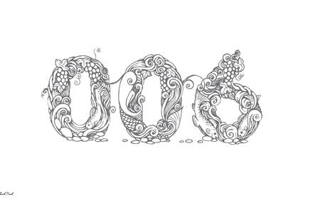 006 wine label