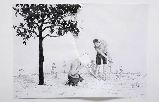 Pencil 3D Drawing