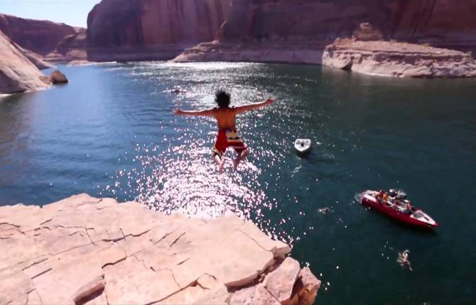 The Blob Launching Human