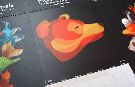 Fluid Animals 2013 Calendar